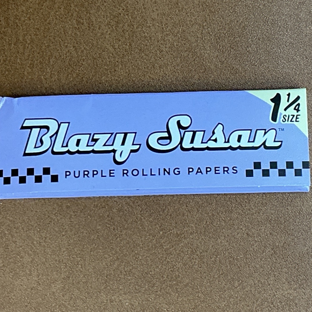 Blazy Susan Purple Rolling Papers 1.25