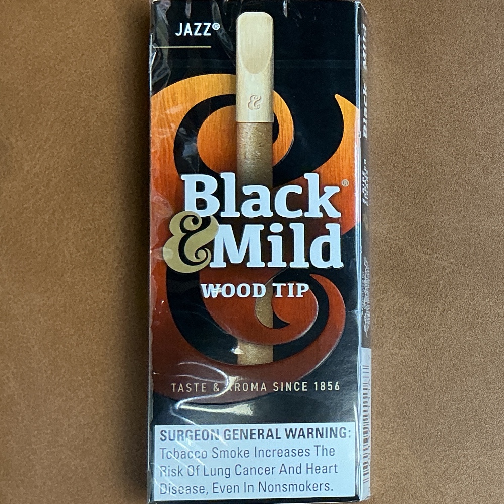 Black & Mild Jazz Wood Tip