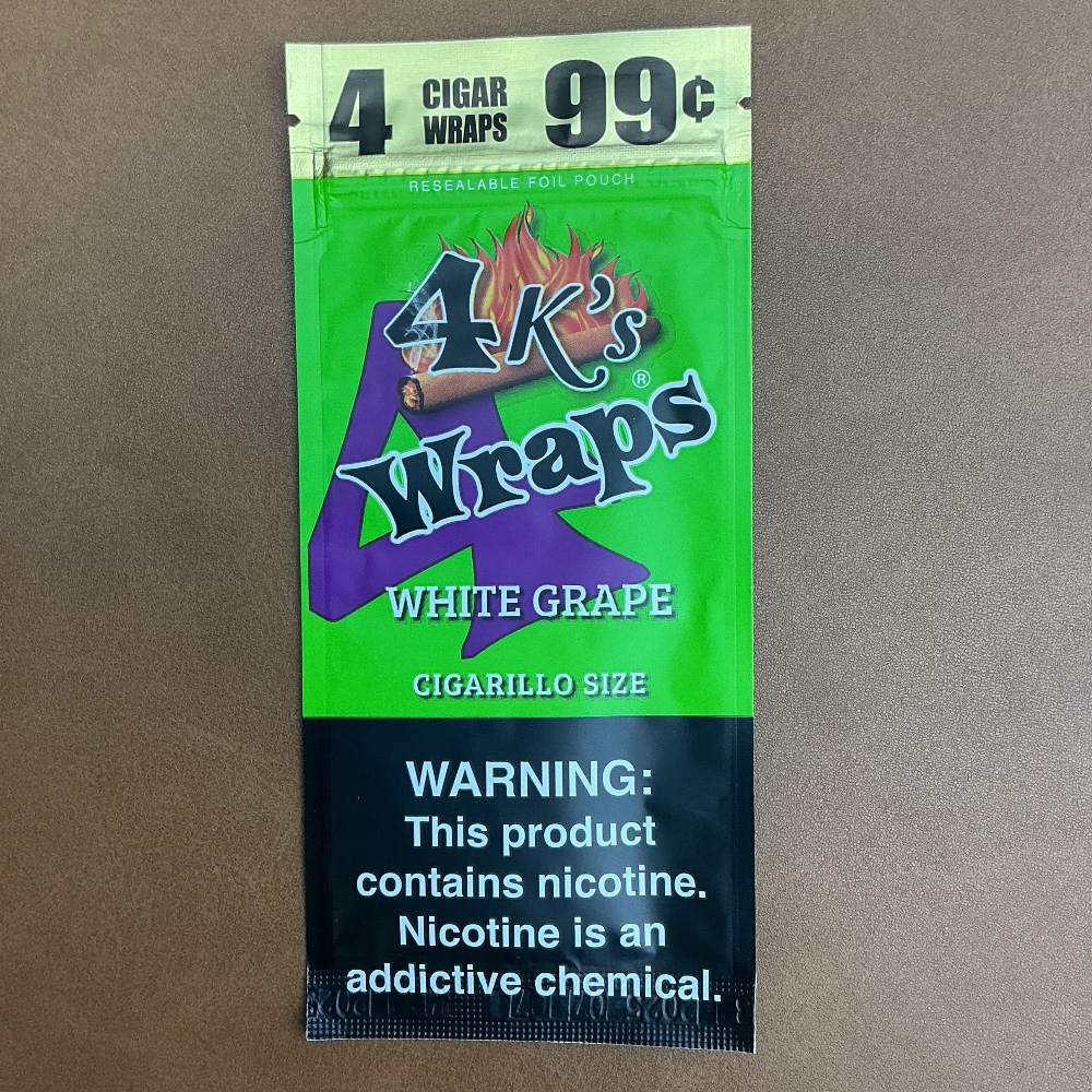 4K’s wraps white grape