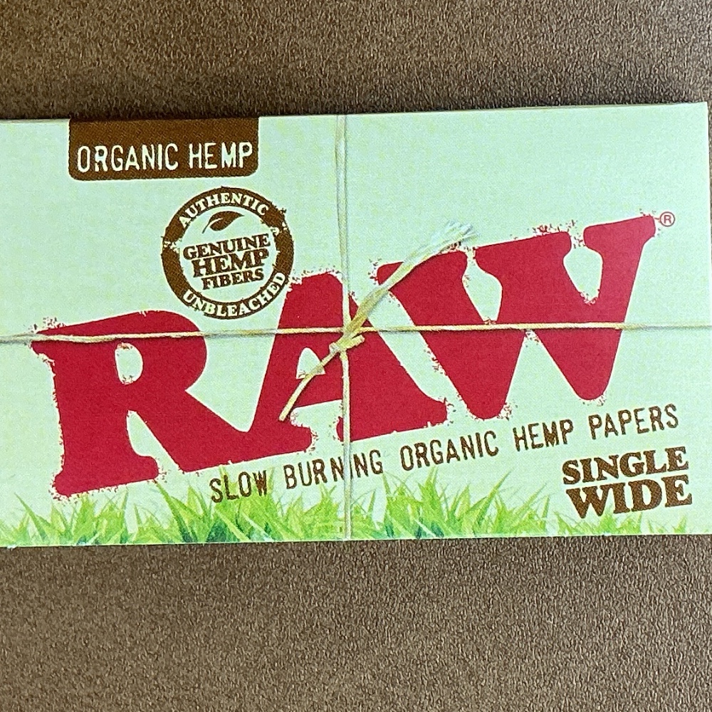 Raw Organic Hemp Single Wide