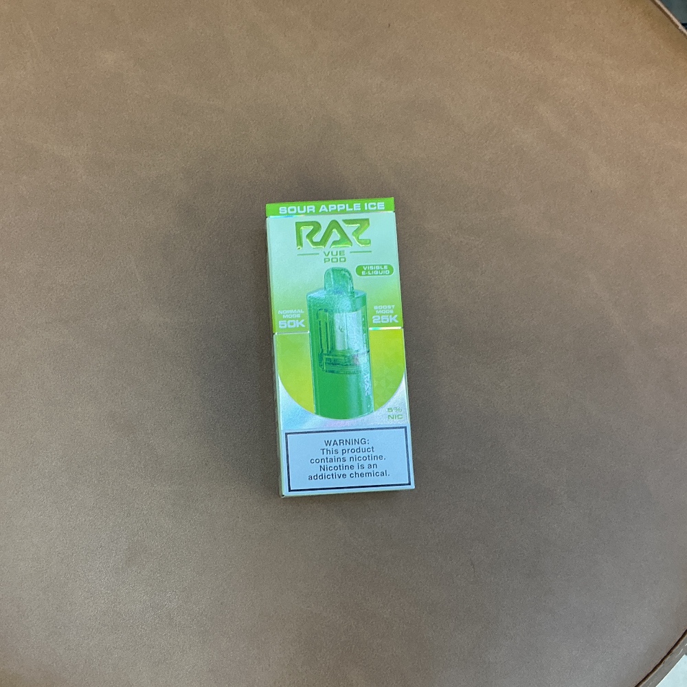 Raz VUE pod Sour Apple Ice