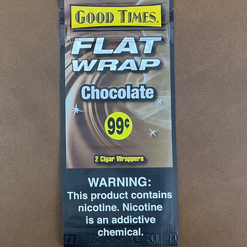 Good Times Flat Wrap Chocolate