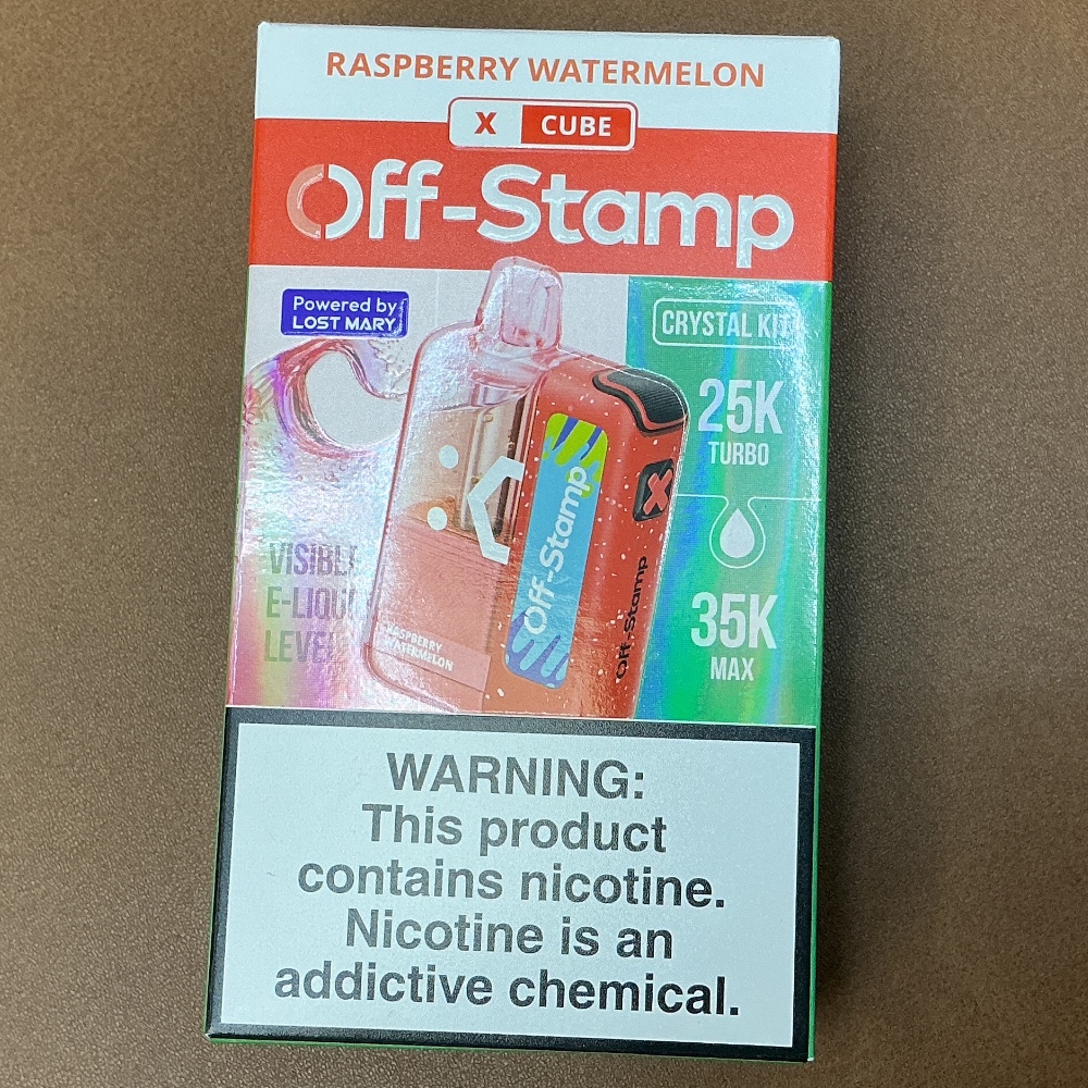 OFF STAMP X CUBE CRYSTAL KIT RASPBERRY WATERMELON 35K