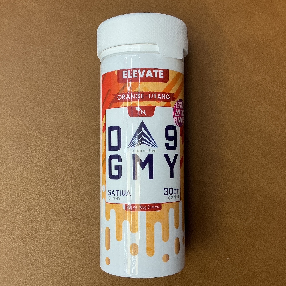 D9 gummy orange-utang Sativa 