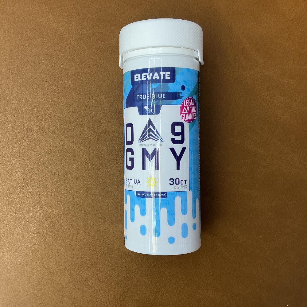 D9 gummy true blue Sativa 