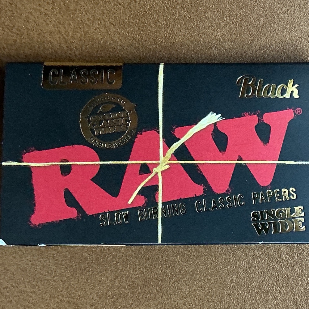 Raw Classic Black Single Wide