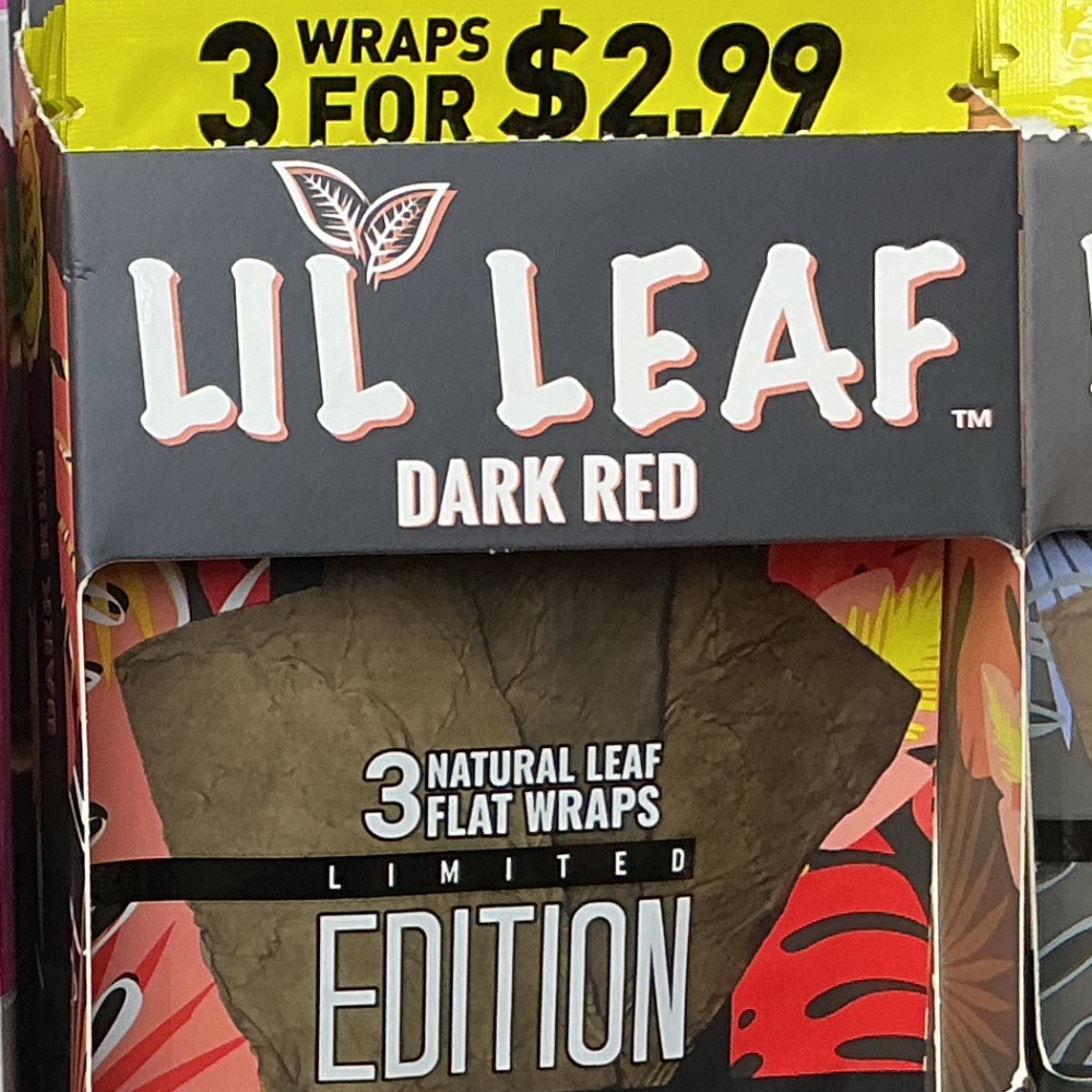 LIL LEAF Dark Red