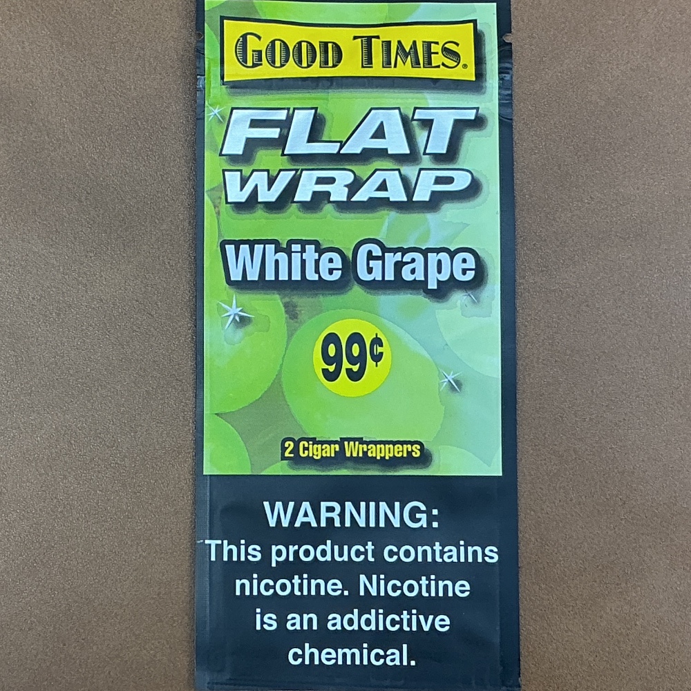 Good Times Flat Wrap White Grape