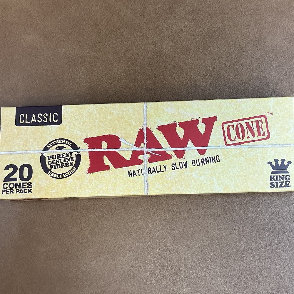 Raw Classic Cone Slow Burning King Size