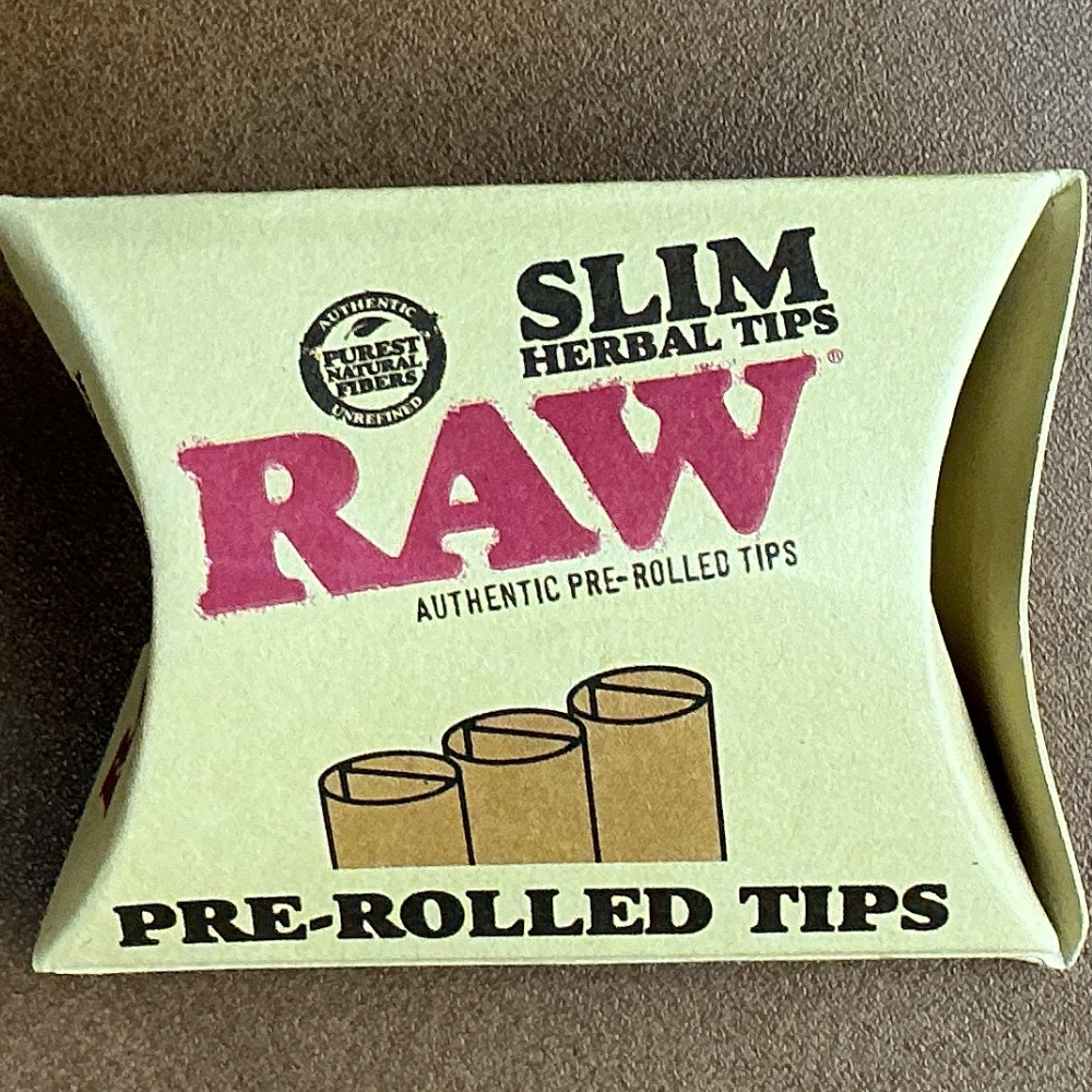 Raw Pre-Rolled Slim Tips Herbal