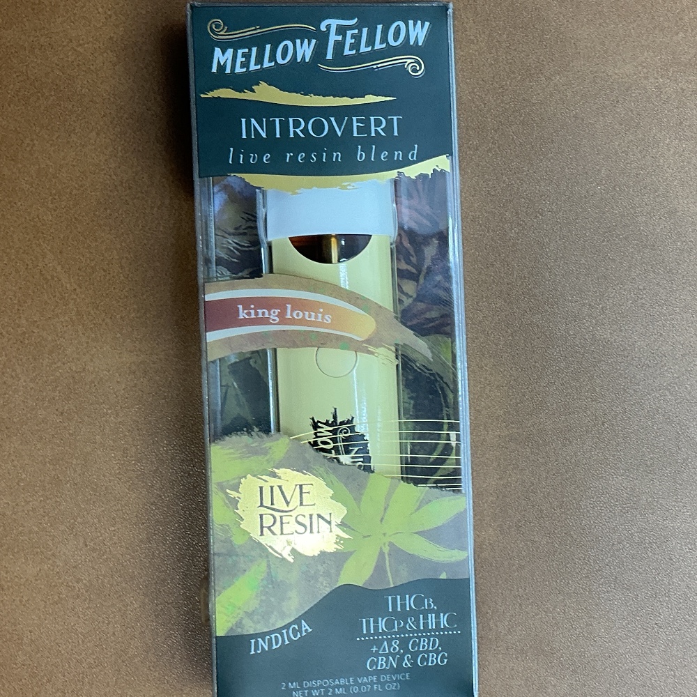 Mellow Fellow Introvert King Louis THCb THCp & HHC
