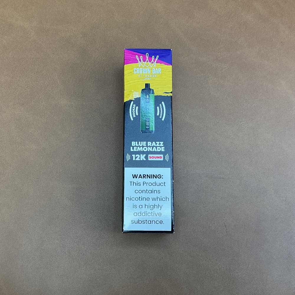 Crown Bar 12k Blue Razz Lemonade