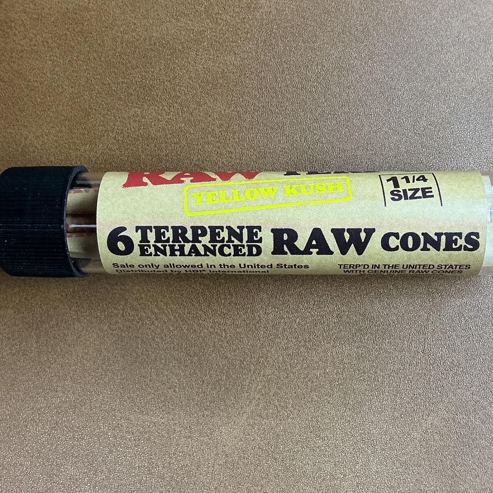 Raw Terp’d Cones Yellow Kush