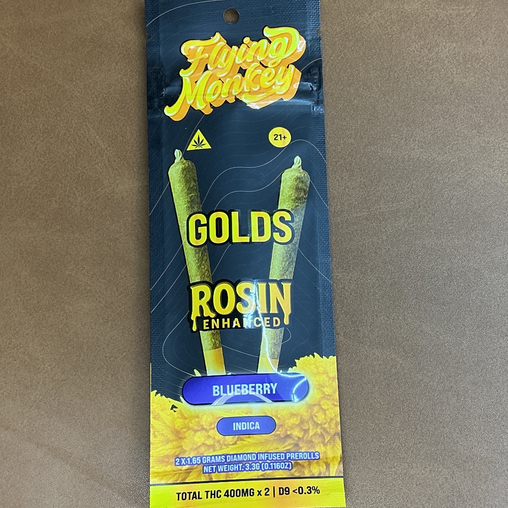 Flying Monkey Golds 1.65g Pre-roll Blueberry