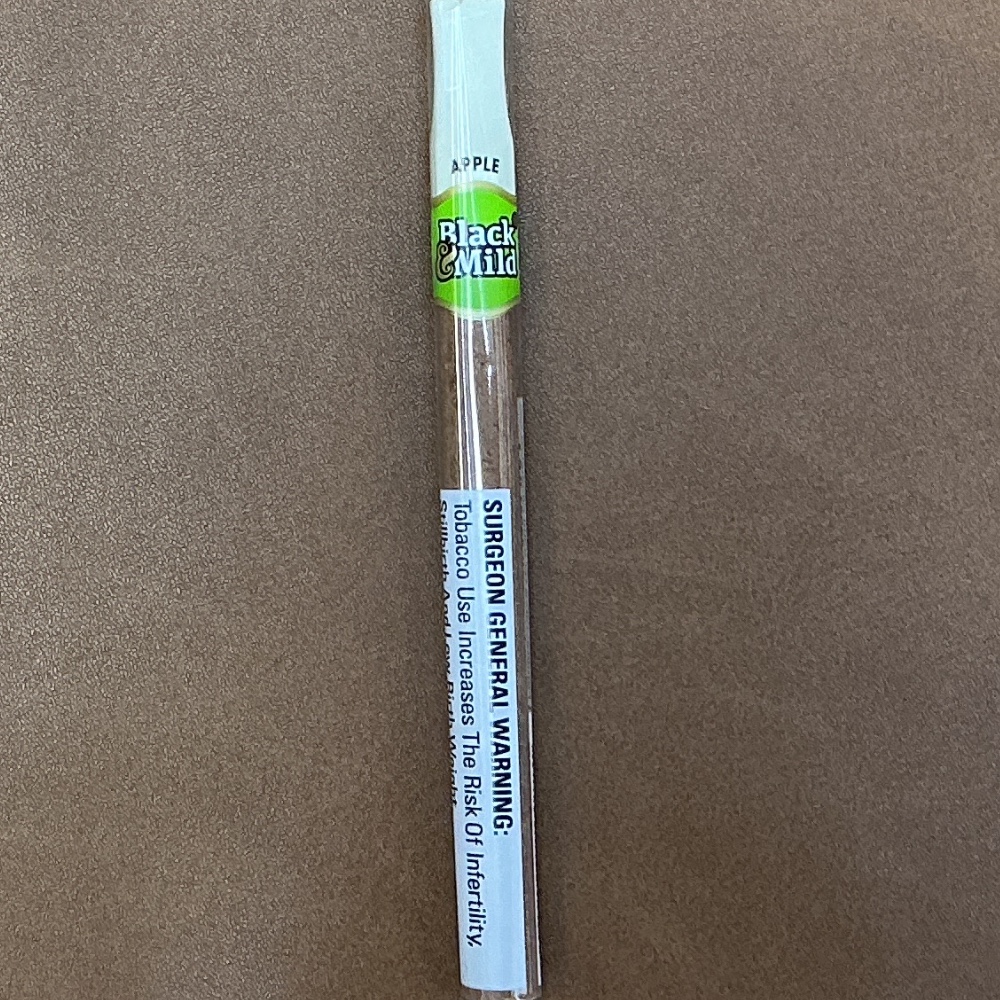 Black & Mild Apple Plastic Tip