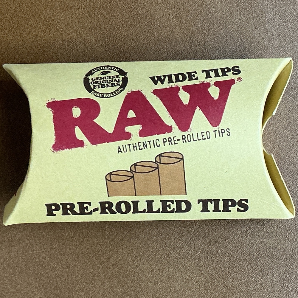 Raw Pre-Rolled Wide Tips