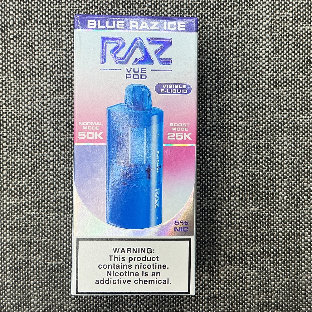 RAZ VUE Pod 50K Blue Raz Ice