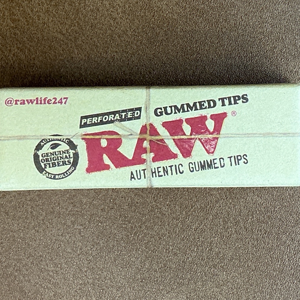 Raw Perforated Gummed Tips