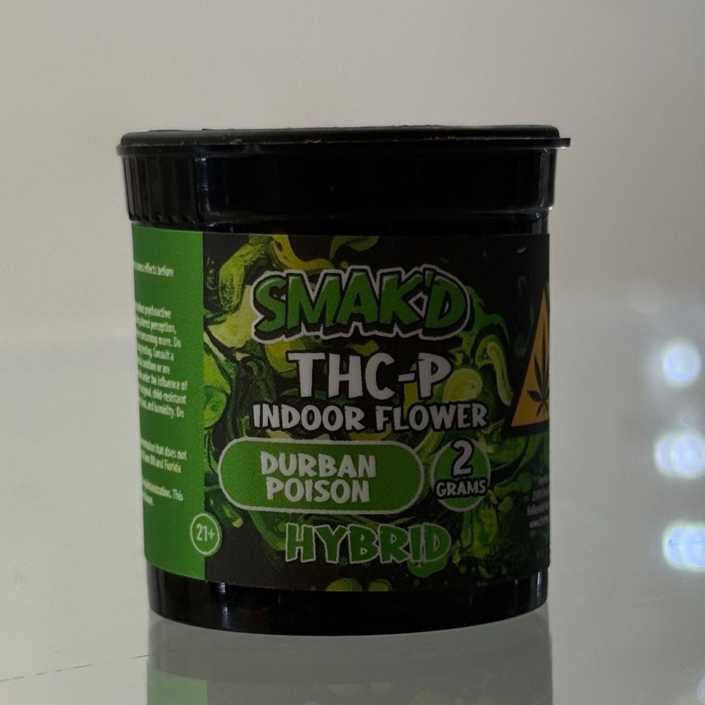 SMAK’D Durban Poison THCp