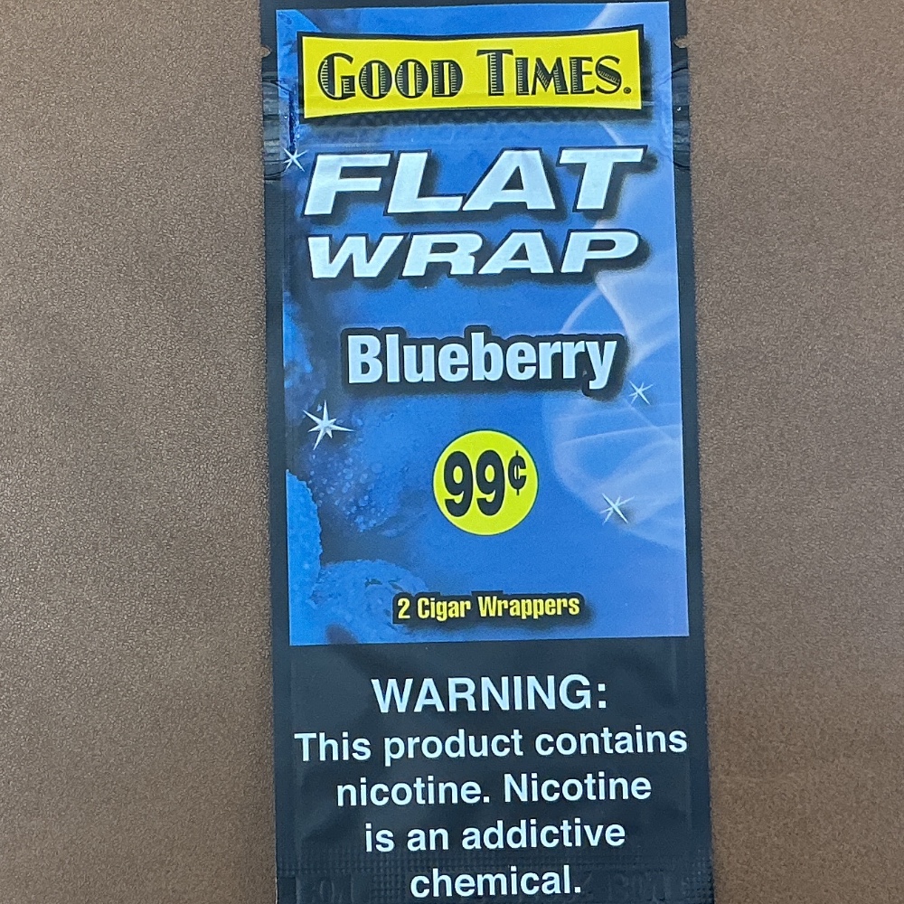 Good Times Flat Wrap Blueberry