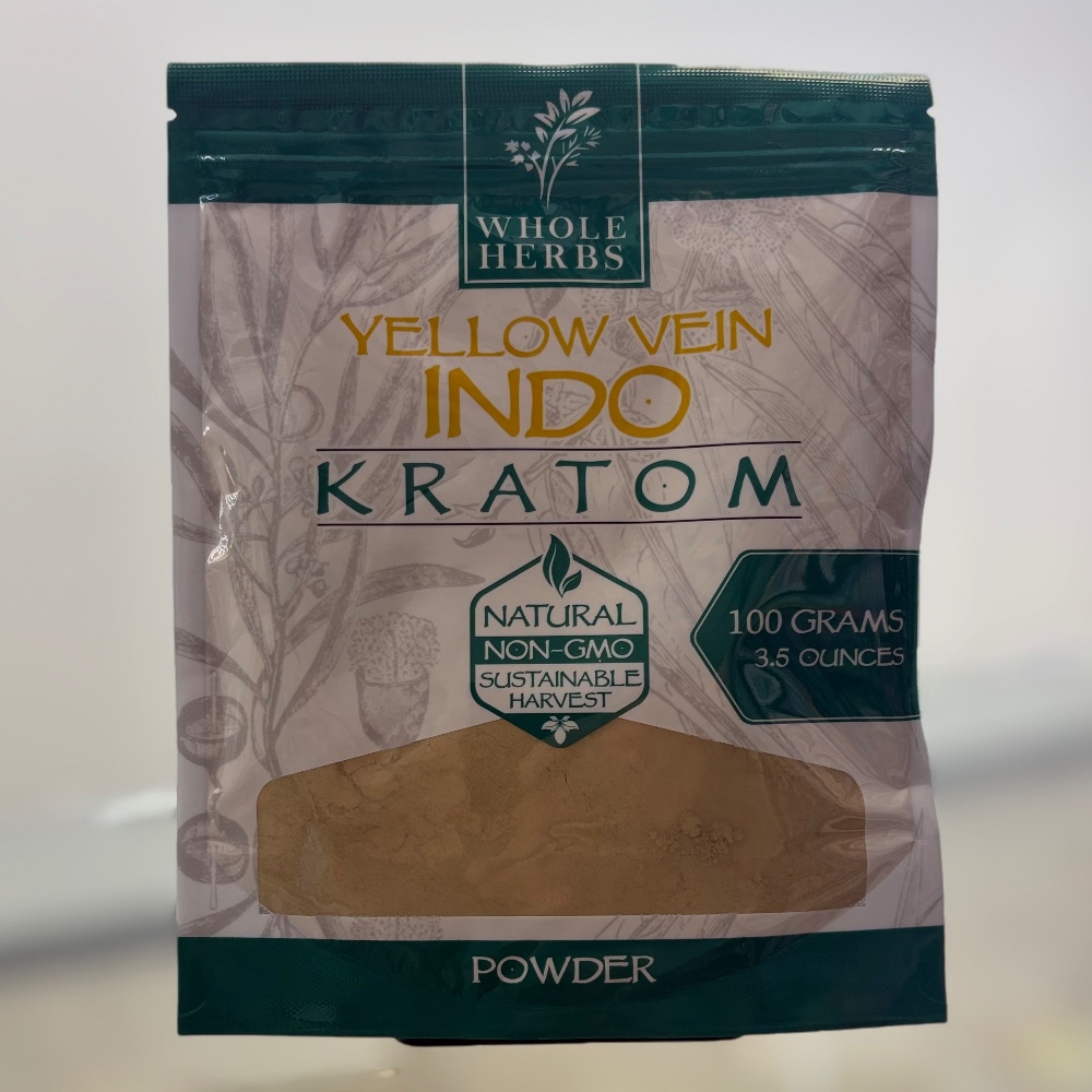 Whole Herbs Yellow Vein Indo Kratom Powder