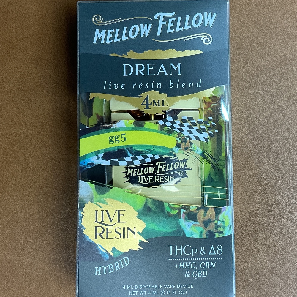Mellow Fellow Dream gg5 THCp & Delta 8