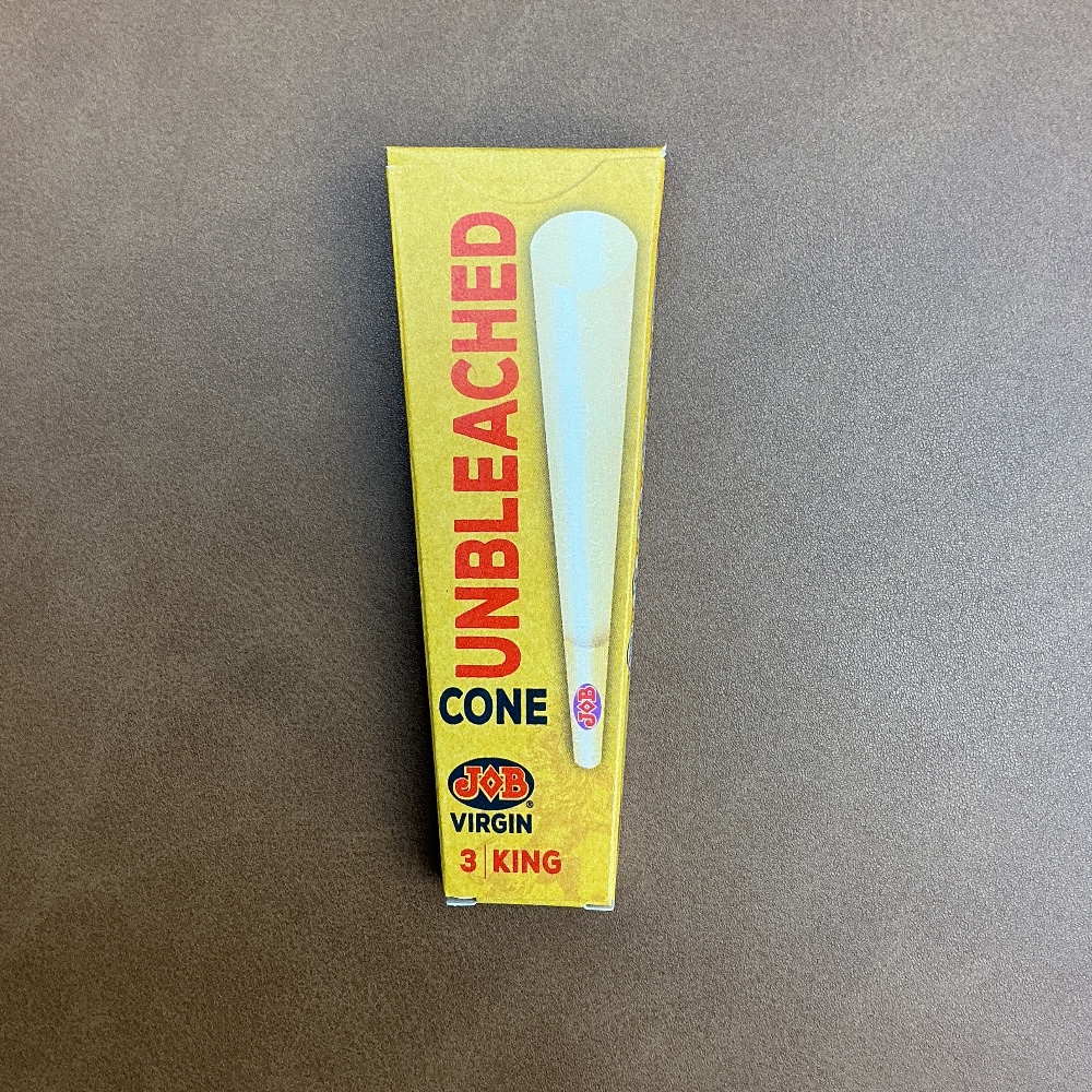 Job virgin Unbleached cones king size