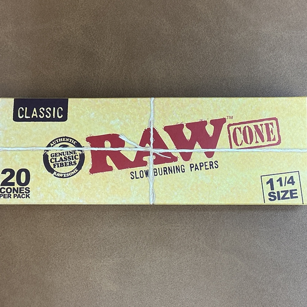  Raw Classic Cone 1.25 Slow Burning 