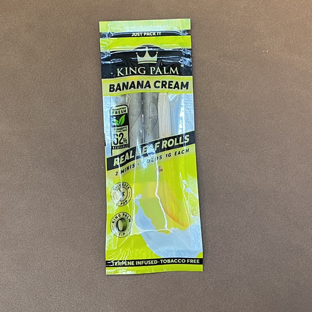 King Palm Banana Cream Tobacco Free