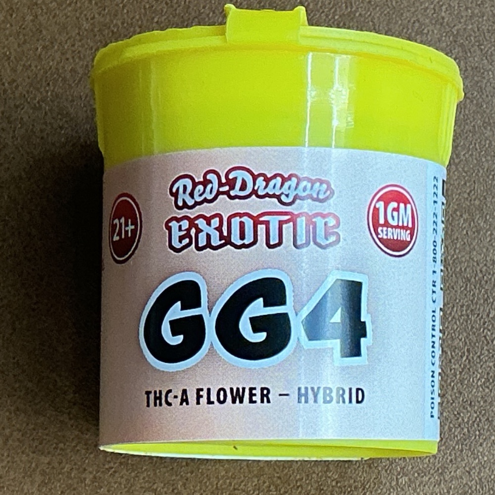 Red Dragon GG4 THCa Flower Hybrid