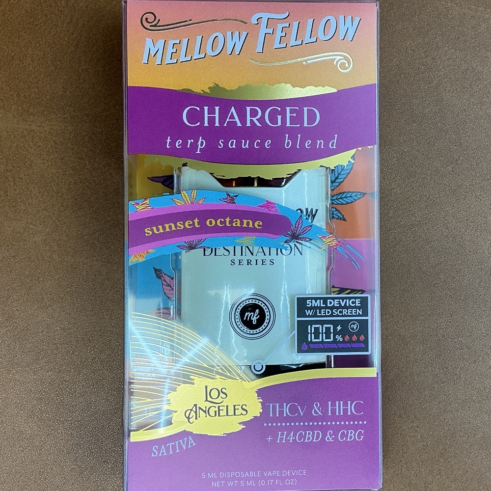 Mellow Fellow Charged Sunset Octane THCv & HHC