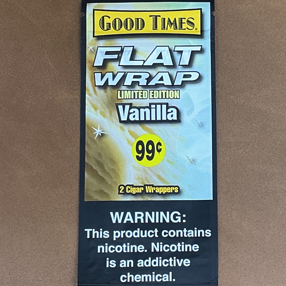 Good Times Flat Wrap Vanilla