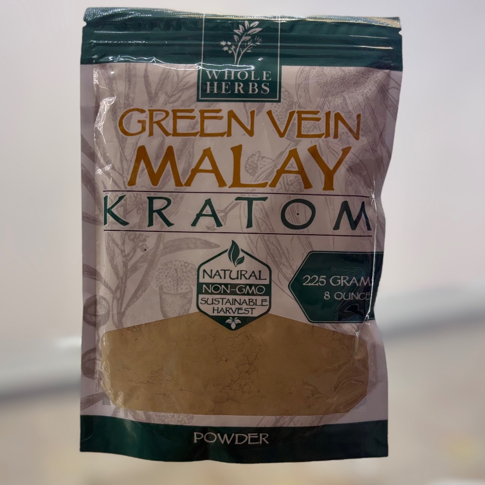 Whole Herbs Green Vein Malay Kratom Powder