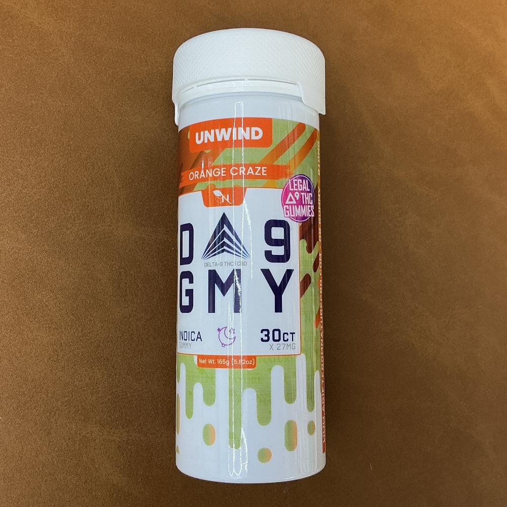 D9 gummy orange craze Indica
