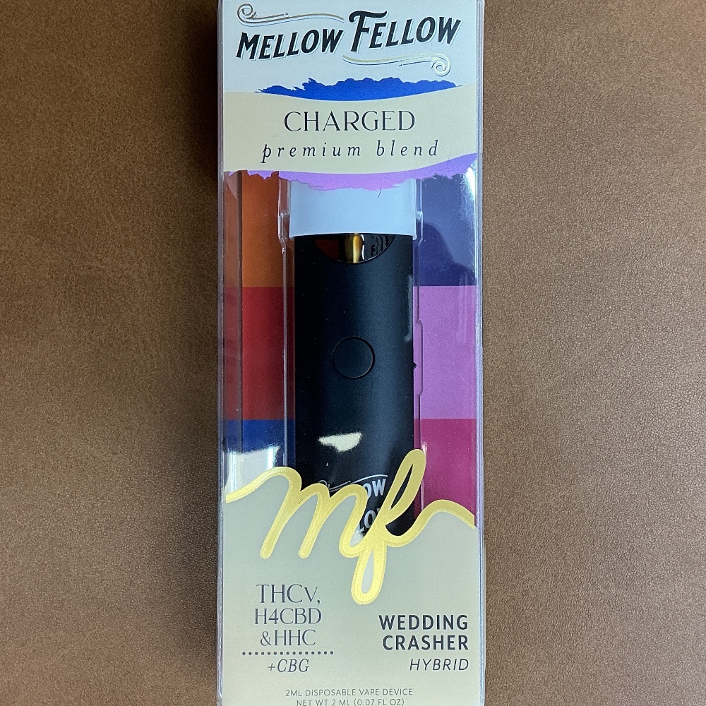 Mellow Fellow Charged Wedding Crasher THCv, H4CBD & HHC