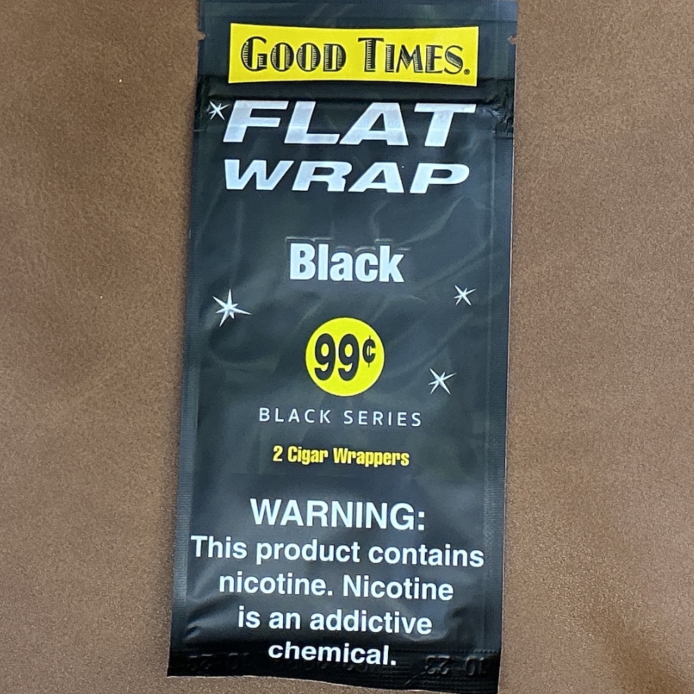 Good Times Flat Wrap Black