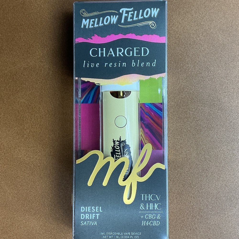 Mellow Fellow Charged Diesel Drift THCv & HHC