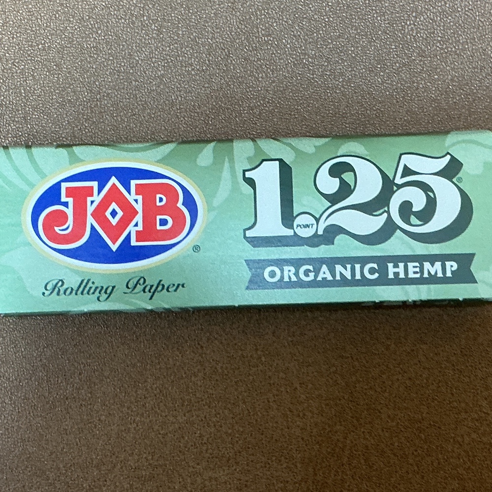 Job Organic Hemp Rolling Papers 1.25