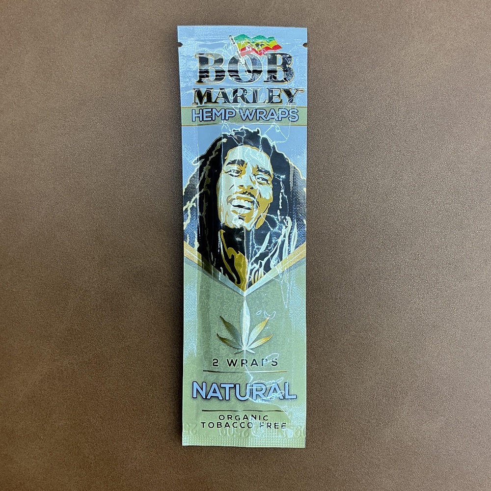 Bob Marley hemp wraps natural