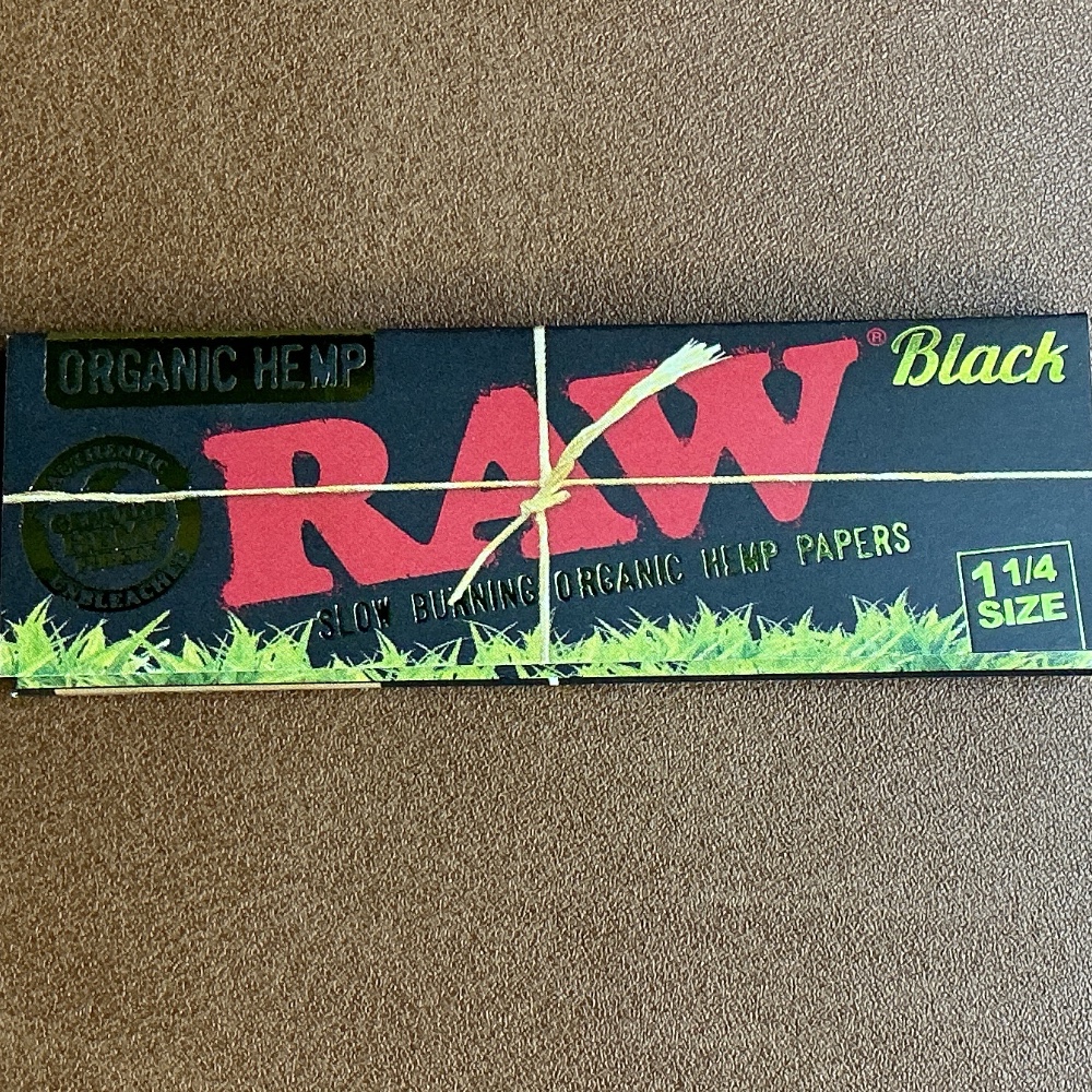 Raw Black Organic Hemp 1.25