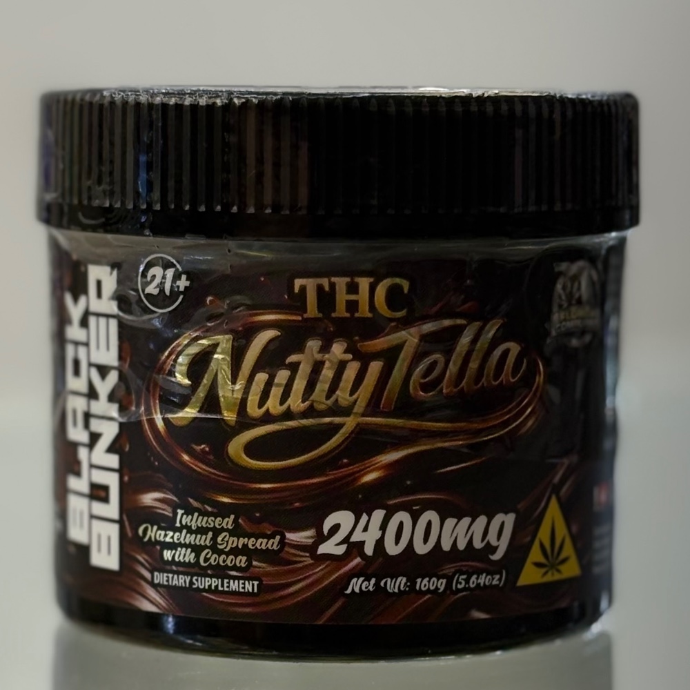 Black Bunker THC Nutty Tella 2400mg
