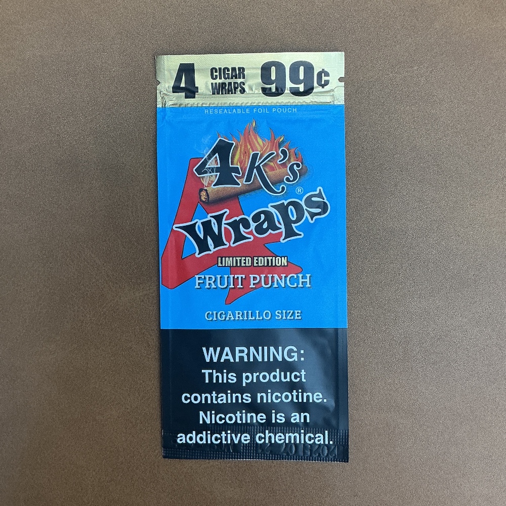 4K’s wraps fruit punch