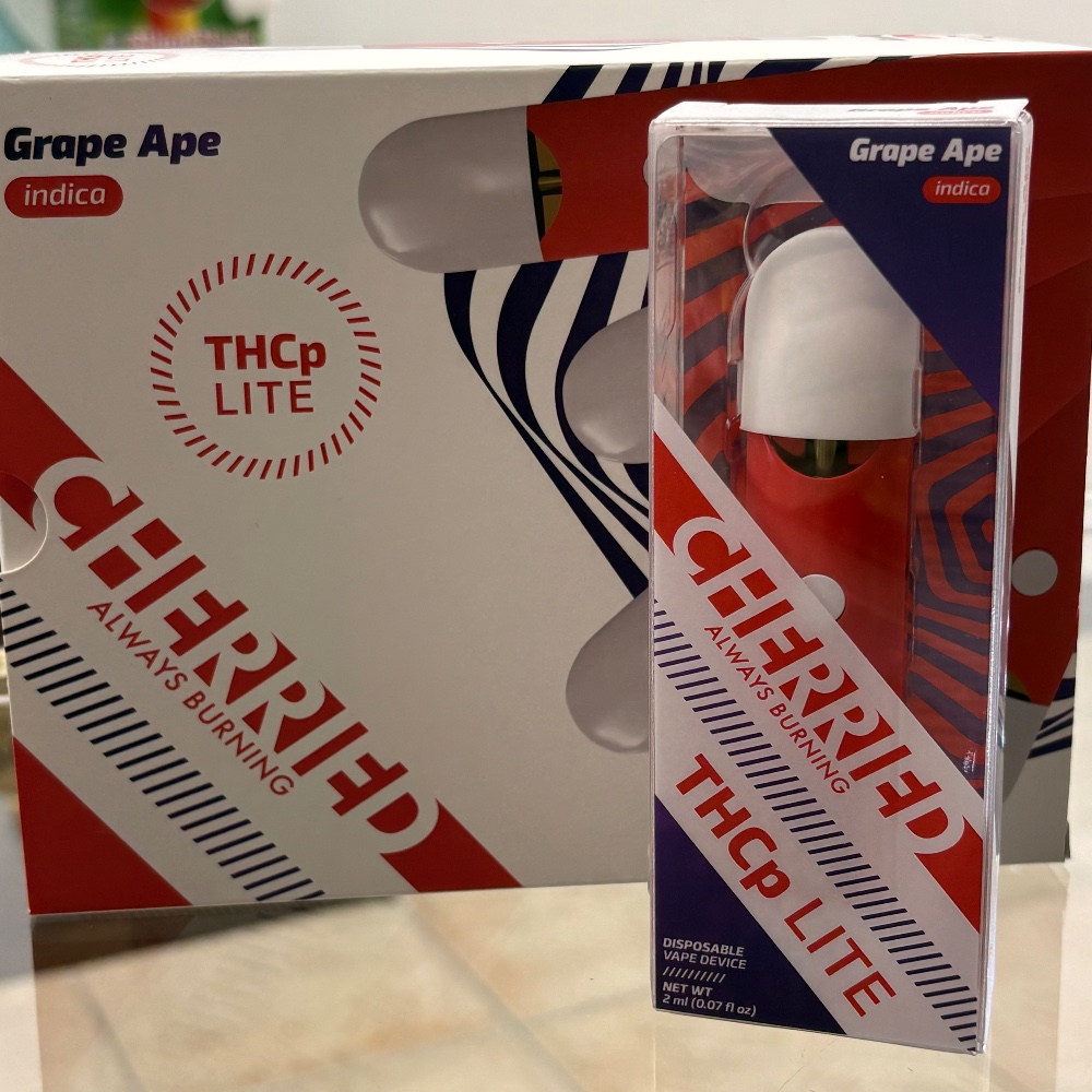 CHERRIED Grape Ape THCp LITE 2g