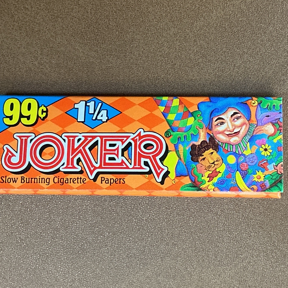 Joker Slow Burning Cigarette Papers 1.25