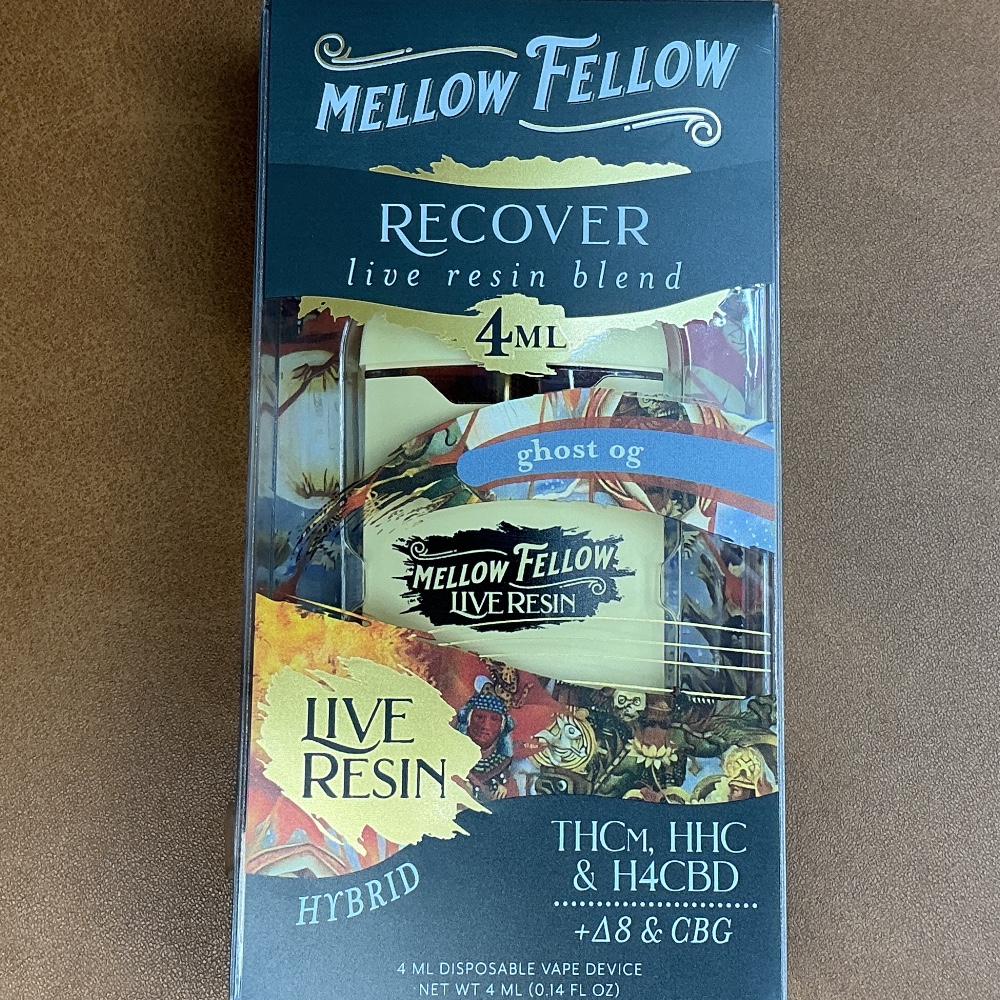 Mellow Fellow Recover Ghost OG THCm HHC & H4CBD