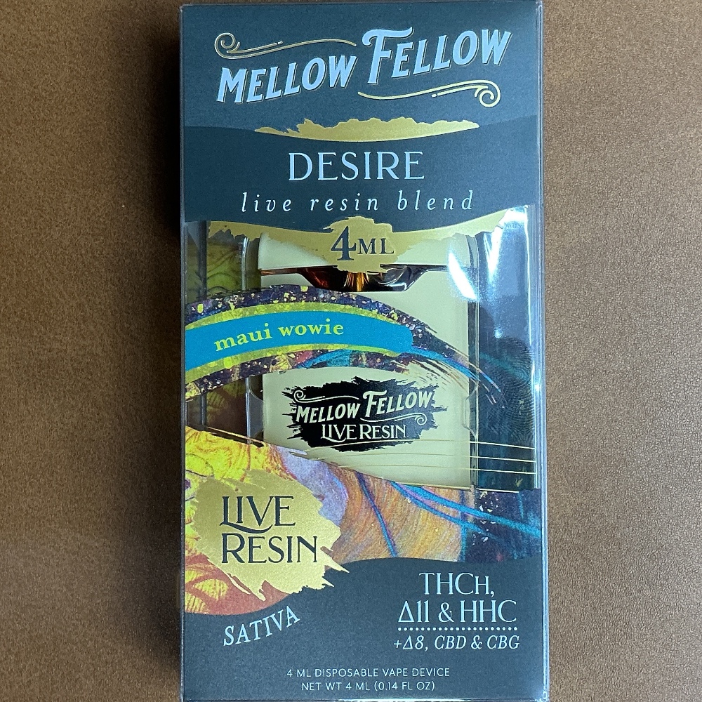 Mellow Fellow Desire Maui Wowie THCh Delta 11 & HHC