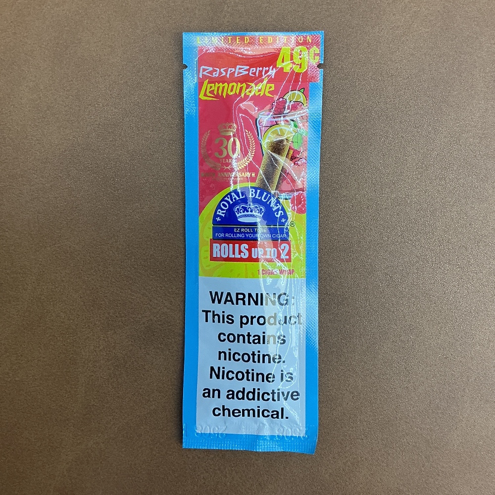 Royal blunts raspberry lemonade