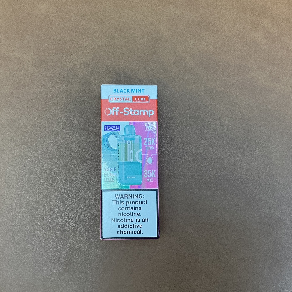 Off Stamp Pod 35k Black mint