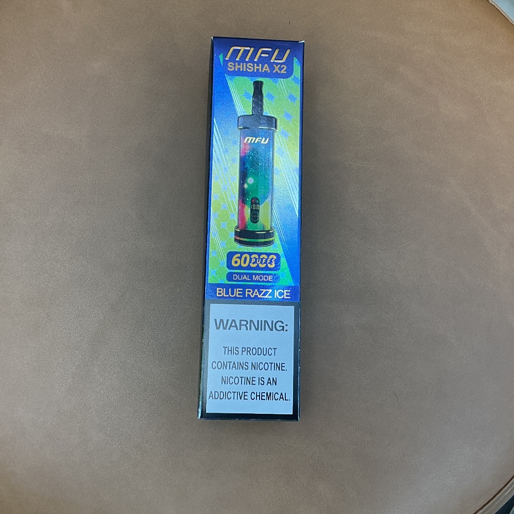 MFU Shisha x2 60k Blue Razz Ice