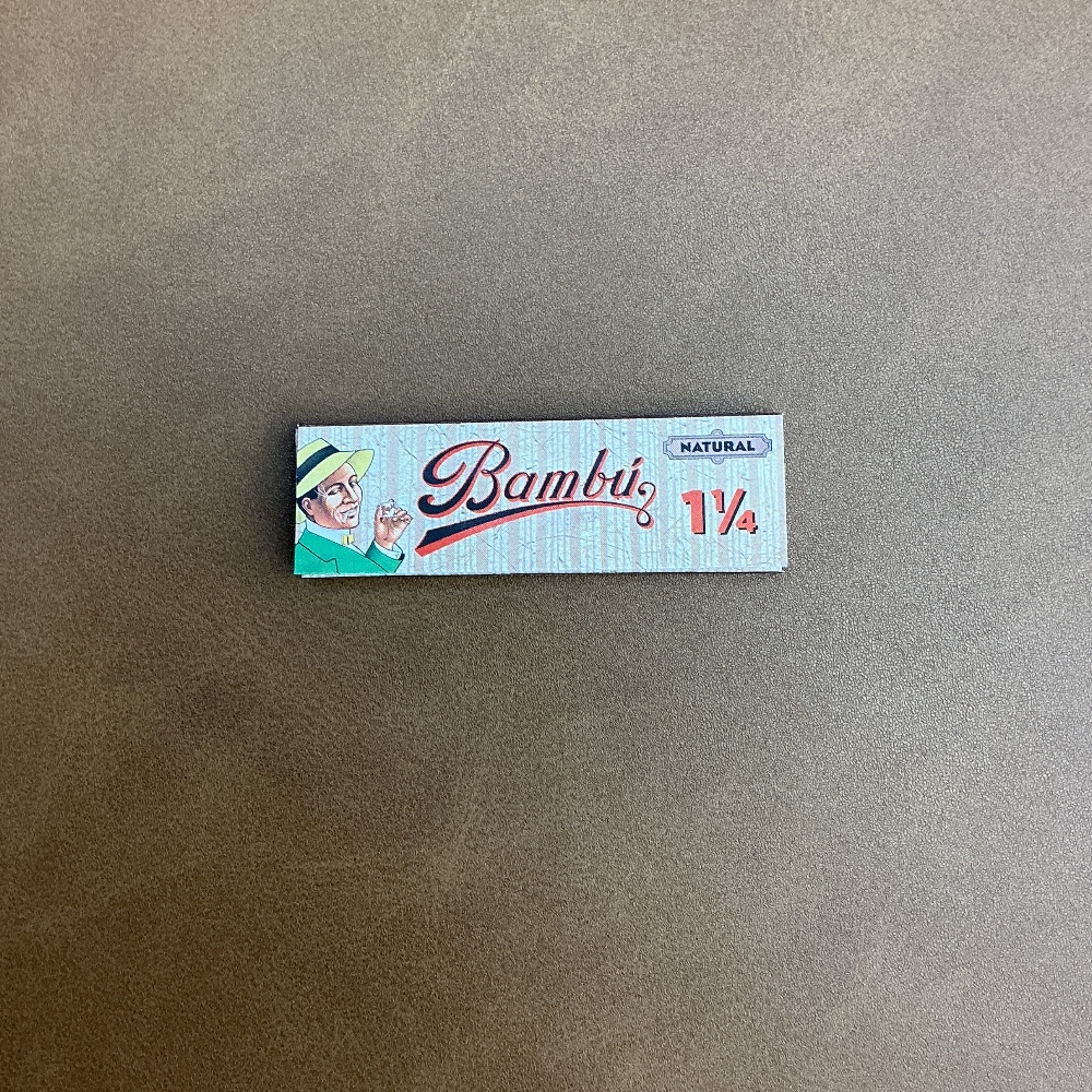 Bambu natural 1-1/4 size rolling papers
